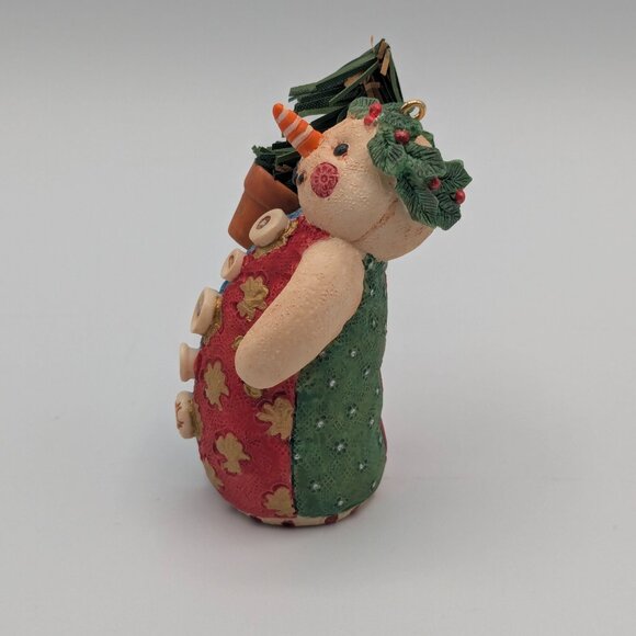 Hallmark Keepsake Snow Girl 2000 Christmas Ornament - Picture 6 of 11